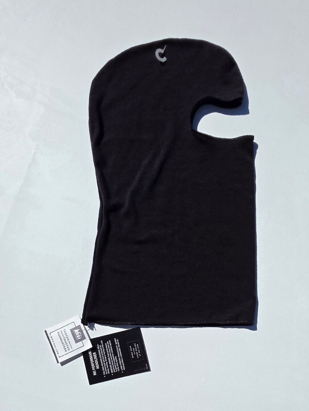 REI Black Balaclava NWT